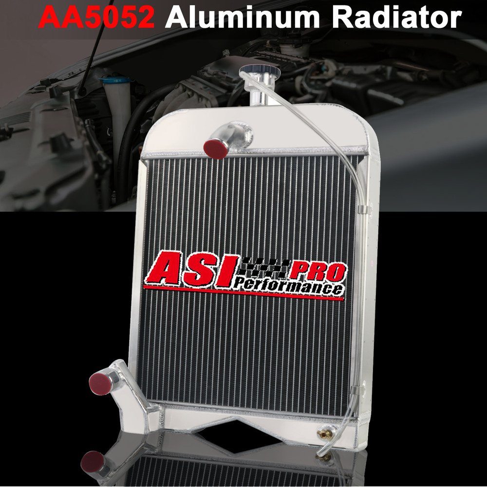 8N8005 3 ROW Aluminum Tractor Radiator Fit Ford 8N 9N 2N Models 86551430