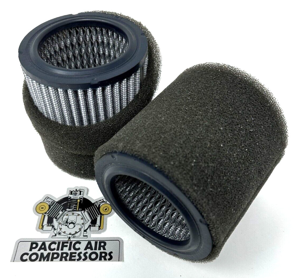 2 PAK P07447A / AJ134C / 4ZJ94 POLYESTER WASHABLE AIR FILTER USA MADE