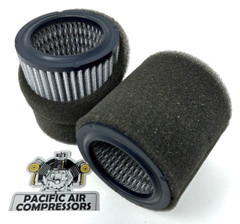2 PAK P07447A / AJ134C / 4ZJ94 POLYESTER WASHABLE AIR FILTER USA MADE
