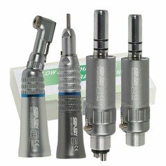 NSK Style Dental Slow Low Speed Handpiece Straight Contra Angle Air Motor 4/2H