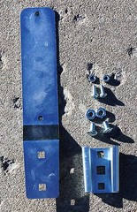 Bracket Kit for Slow Moving Vehicle Plastic Sign – Golf Carts,UTV,ATV,Tractors