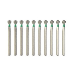 Dental Diamond Burs FG Bur Ball Round Coarse BR-28C For High Speed Handpiece