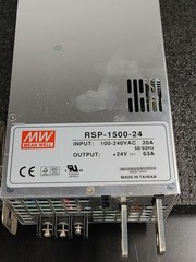 MEAN WELL RSP-1500-24 +24V 63A AC DC Single Output Enclosed Power Supply