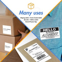 Officesmartlabels 4 X 1 Direct – Printers And 1 Core Permanent