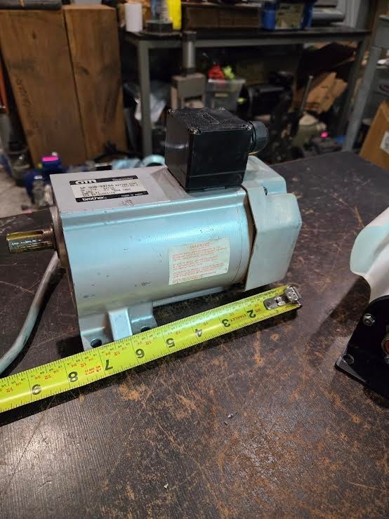 BROTHER GTR GEAR MOTOR SP GOB-9376A 1/6 HP RATIO 10:1 JAPAN 460V NICE $99