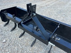 PROWORKS 96″ Box Blade 3 Point Hitch Tractor Scraper Grader 8 FT USA 7 Ripper