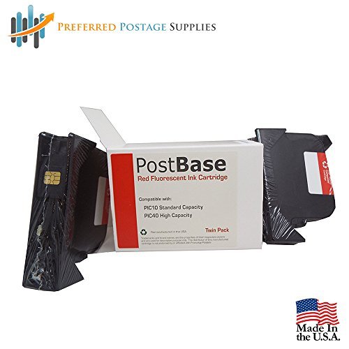 PIC10 / PIC40 High Capacity Ink Cartridge with 2 Boxes of Postage Meter Tape