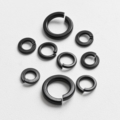 5/16” (100 Pack) Split Lock Washer, Black Oxide (18-8) 304 Stainless Steel S…