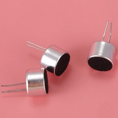 10 PCS 9.7mm x 7mm 2 Pin MIC Capsule Electret Condenser Miniphone M2D15184