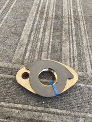 McDonald Brass Meter Coupling Flange, 5-3/4 in. Overall Length