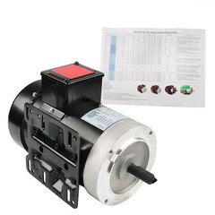 2 HP 1800 RPM General Electric Motor 3 Phase 56C Frame TEFC 230 / 460 Volt New