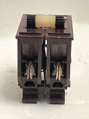 Wadsworth A250NI 50 Amp 2 Pole Metal Foot Circuit Breaker A250