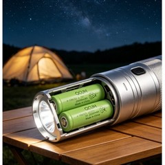 16-Piece Durable 18650 Flat-Top 2600mAh 3.7V Batteries – Safe Power to Use
