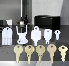 26Pcs Dispenser Key Set for Paper Towel, Toilet Paper & Soap Dispenser Replaceme