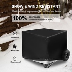 Heavy Duty Generator Cover Waterproof Oxford Fabric Universal Fit