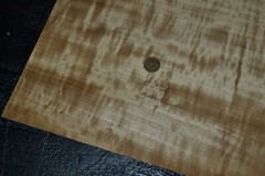 Fumed Aspen Raw Wood Veneer Sheet 12 x 25 inches 1/42nd L2308-16