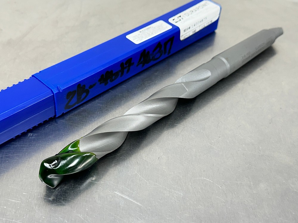 CJT Koolcarb 11/16″ Carbide Tip Drill 2MT 9-1/4″ OAL Taper Shank 14006875