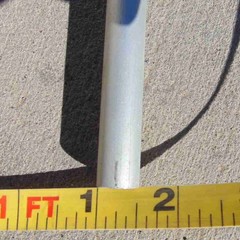 Aluminum Tubing – 1/2″ x 6-1/2′ – 10 Pack