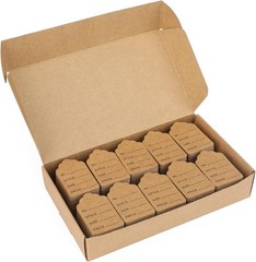 1000 Pack Brown Clothing Price Tags Small Kraft Paper Labels for Retail Jewel…