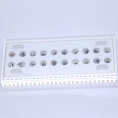 10 kits dental orthodontic bracket standard roth 0.022″ 345 hooks sandblasted