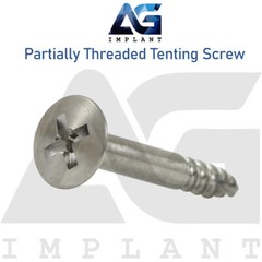 10 Titanium Part Threaded Tenting Screw Guided Regeneration GBR Membrane