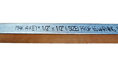 Maudlin SKS-1-2 1/2″ x 1/2″ x 12″ C1018 Square Key Stock Make-A-Key
