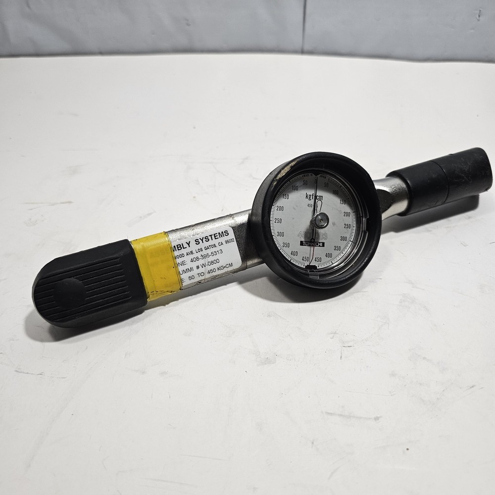 Tohnichi Dial Indicating 450 DB3 KGF-CM 450-5 Torque Wrench 3/8″ Drive