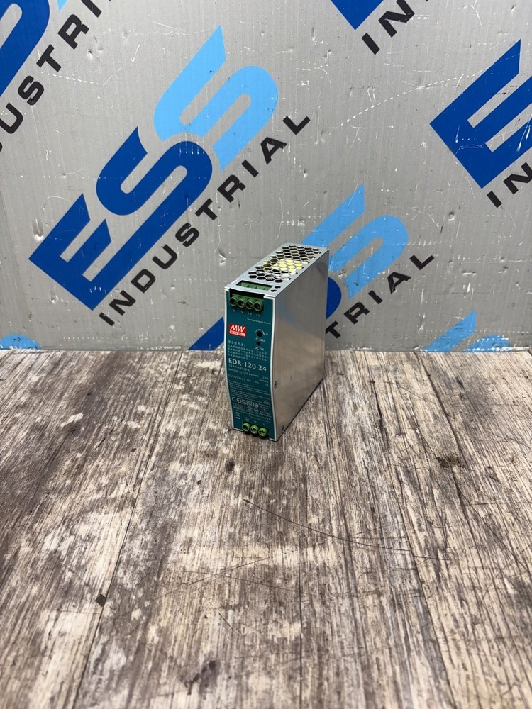 MEAN WELL EDR-120-24 24VDC 5A DIN RAIL POWER SUPPLY