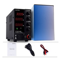Adjustable DC 0-30V 60V 120V 6A 10A Power Supply Lab Variable Regulated Source