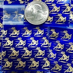 BaggiesSince1987 – 175175 ZipSeal DESIGN BAGS 100PCS METALLIC PRINT, 👀Details🔽