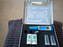 Apera Series EC60 Cond/TDS/Salinity Waterproof Conductivity Pocket Tester