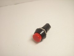 5X Pack Maintained Round Red On Off 2 Pins Push Button Power Switch 3A 250V Lot