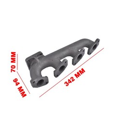 Exhaust Manifold For Bobcat 751 753 763 773 S150 S160 S175 Engine V2203 6651482