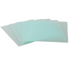 Antispatter Lens Protective Film Pack of 5 High Transparency PC Material