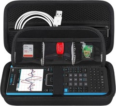 BOVKE Calculator Black Case for Texas Instruments Graphic Calculators CASE ONLY