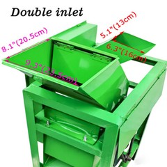 220V 3HP Grass Cutting and Dicing Combined Crusher Chaff Cutter Double Inlet
