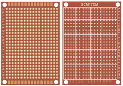 10 Pcs 5x7cm (2x3in) DIY PCB Prototyping Perf Circuit Boards Breadboards US