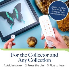 VOICEGIFT PLAY Holiday Gift, 10 Hour Text to Audio Encoder for Adults, White