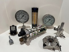 High Pressure Test Components Lot 30,000 PSI Gauge Fairchild Regulator Flow Mete