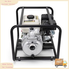 2 Inch Gas Powered Water Pump 6.5HP 4-Stroke Cast Iron Semi Trash Drainage Tool