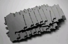 Lot of 10 Phoenix Contact UKK5-T Terminal Block, Clipline Series, 15A DIN