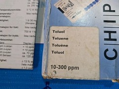 Drager Toluene 10-300 PPM Chip Drager Toluene Chip , New Fast Ship