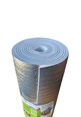 SmartSHIELD Pro-10mm 48″x25ft Reflective Insulation, Foam Core, Foil and White.