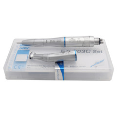 Dental Internal Water Spray Low Speed Handpiece Set Inner Channel Drill M4 USA
