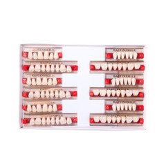 Dental False Teeth At Home Tooth Replacement Acrylic Resin Teeth Shade A1/A2/A3