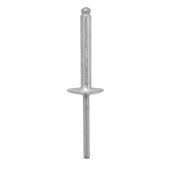 Large Flange Pop Rivets 3/16″ x 1″ 6-16 Aluminum Dome Head Blind Qty 25