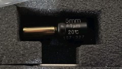 Mitutoyo Micrometer 114-161, 3 Flute, V-Anvil, 1-15mm, 0.01mm Grad., +/-0.004mm