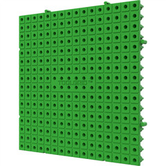 52021Toolgrid TGB-6X6 Modular Board 16pc Pack – Green