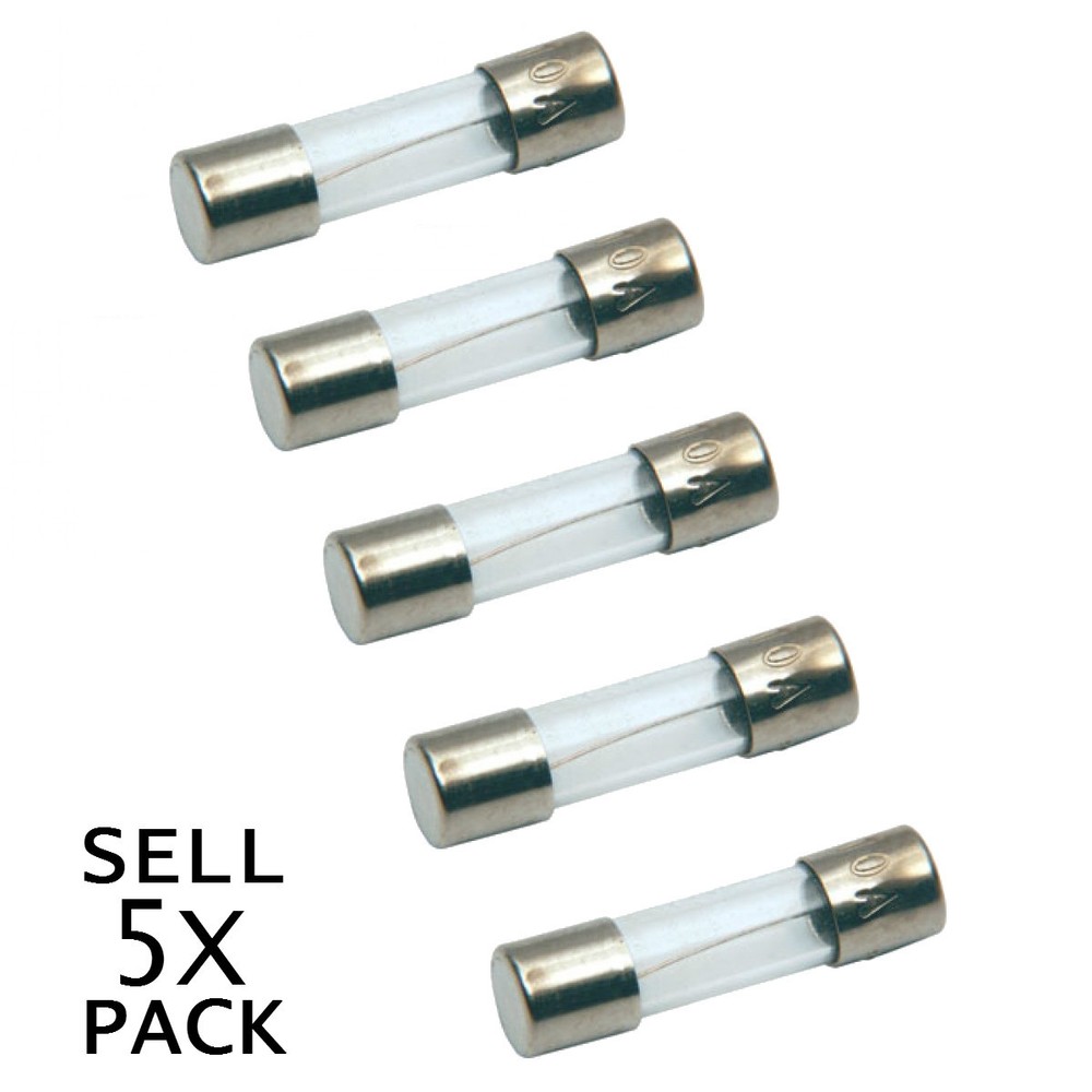 GMA Type 0.5A FUSE 250V 5x20mm – 5 pc. in a small box. 0.5AMP Fuse