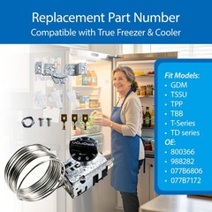 2026 New Upgraded 800366 Temperature Control Kit Fits for True Refrigeration